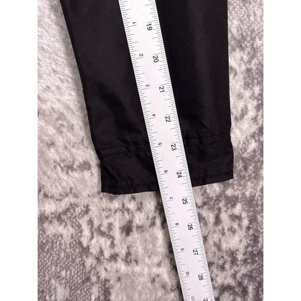 Max Mara Jacket 8 Womens Black Full Zip Nylon Utility Field Hunting